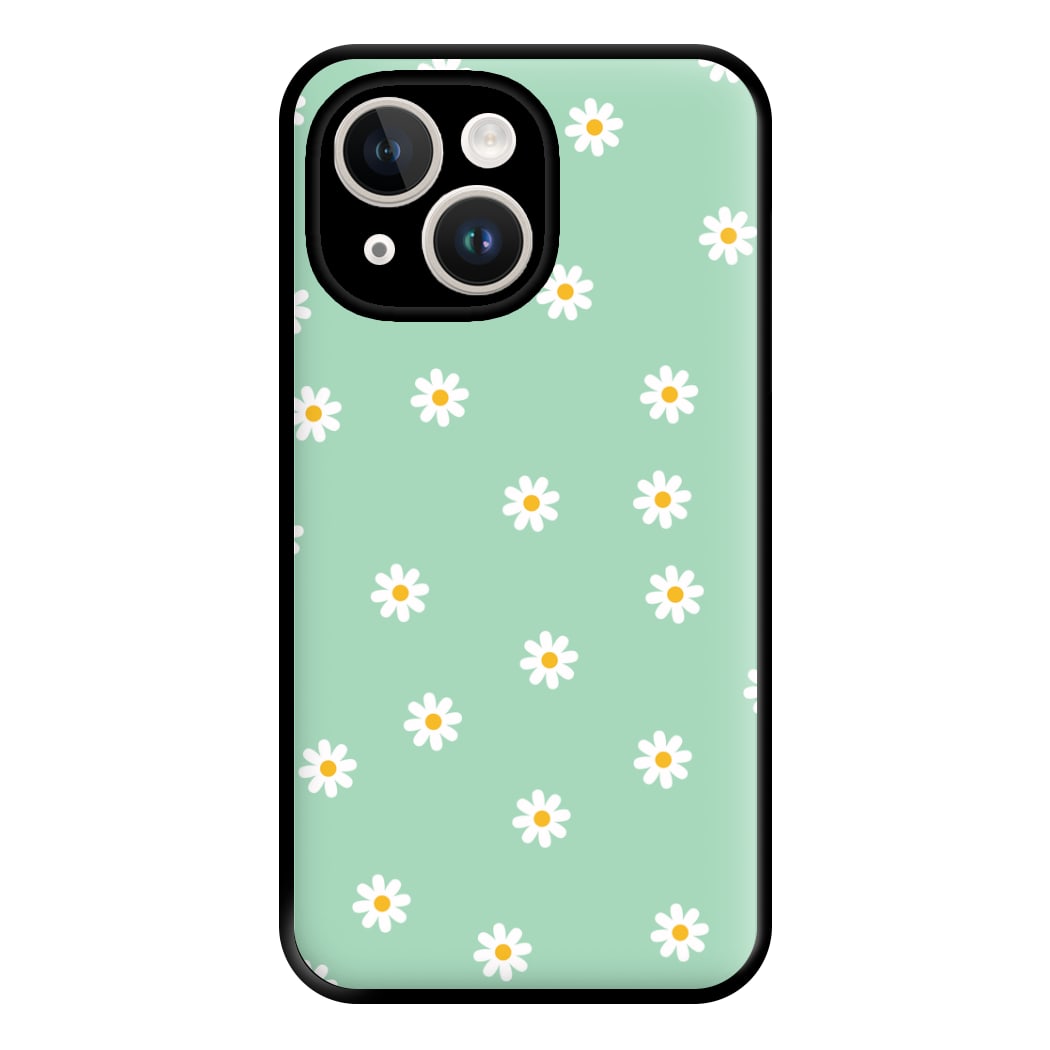 Teal Daisies Phone Case for iPhone 14 Plus