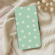 Teal Daisies Flip / Wallet Phone Case 5