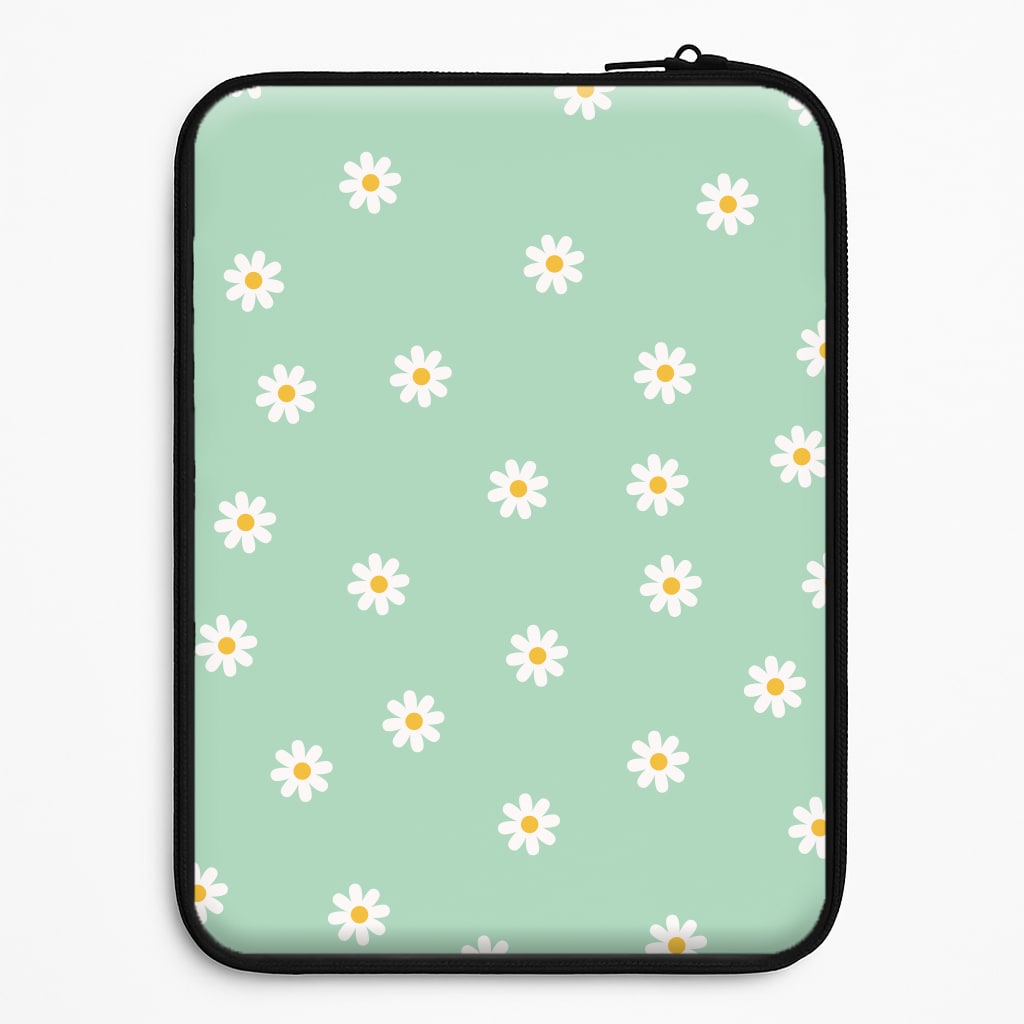 Teal Daisies Laptop Sleeve