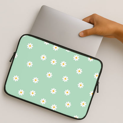 Teal Daisies MacBook Case