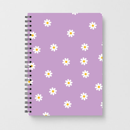 Purple Daisies  Notebook