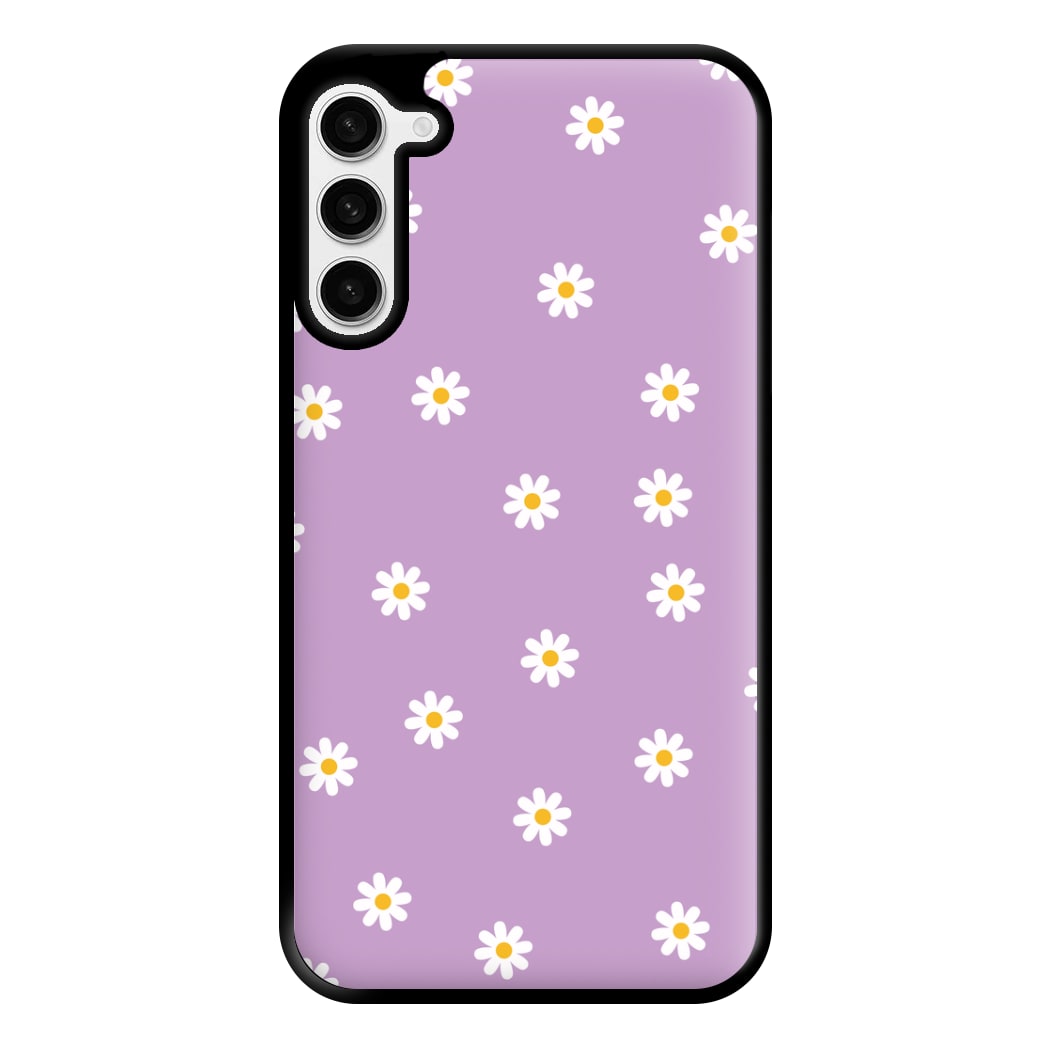 Purple Daisies Phone Case for Galaxy S23 Plus