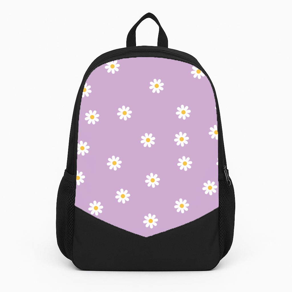 Purple Daisies  Backpack