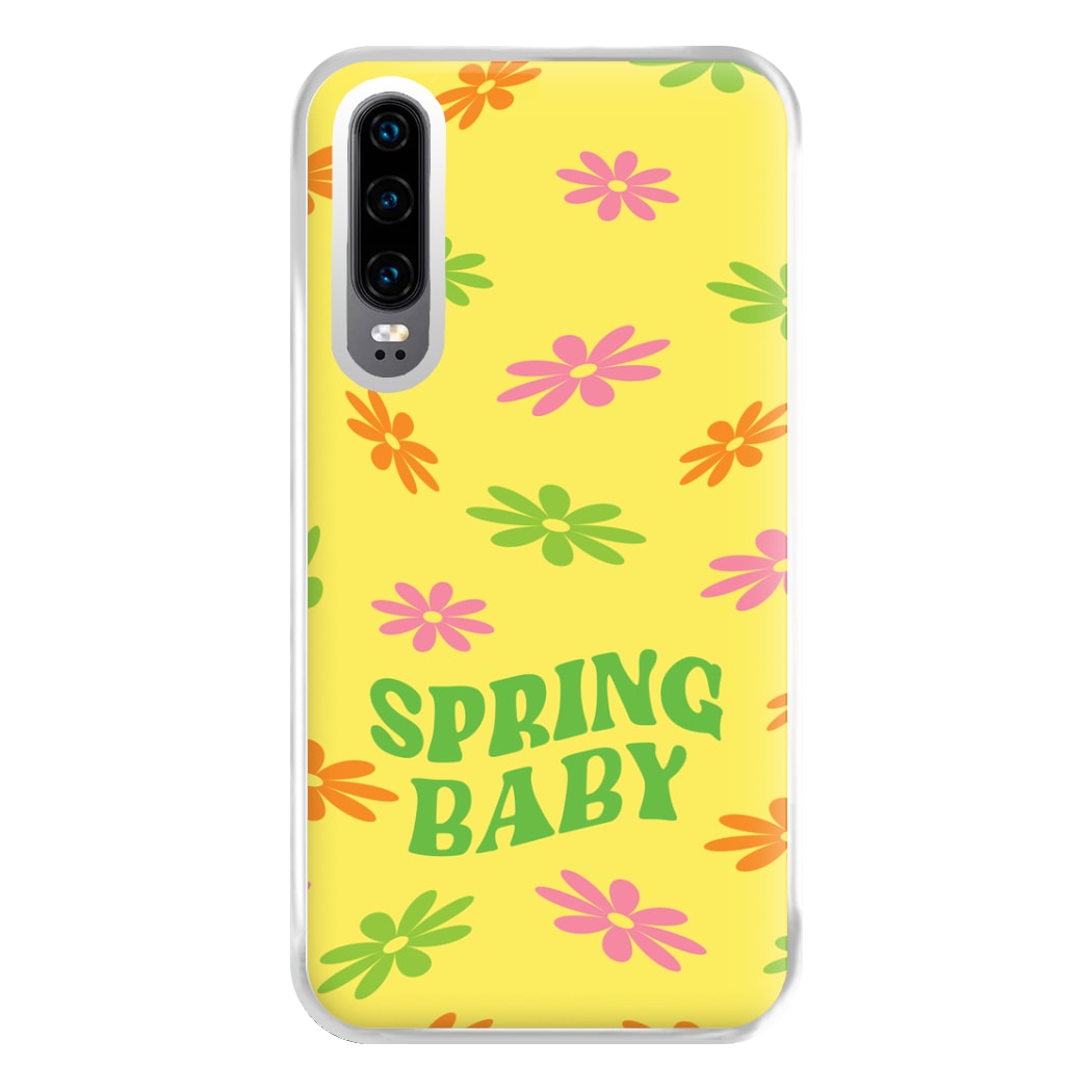Spring Baby Retro Pattern Phone Case for Huawei P30