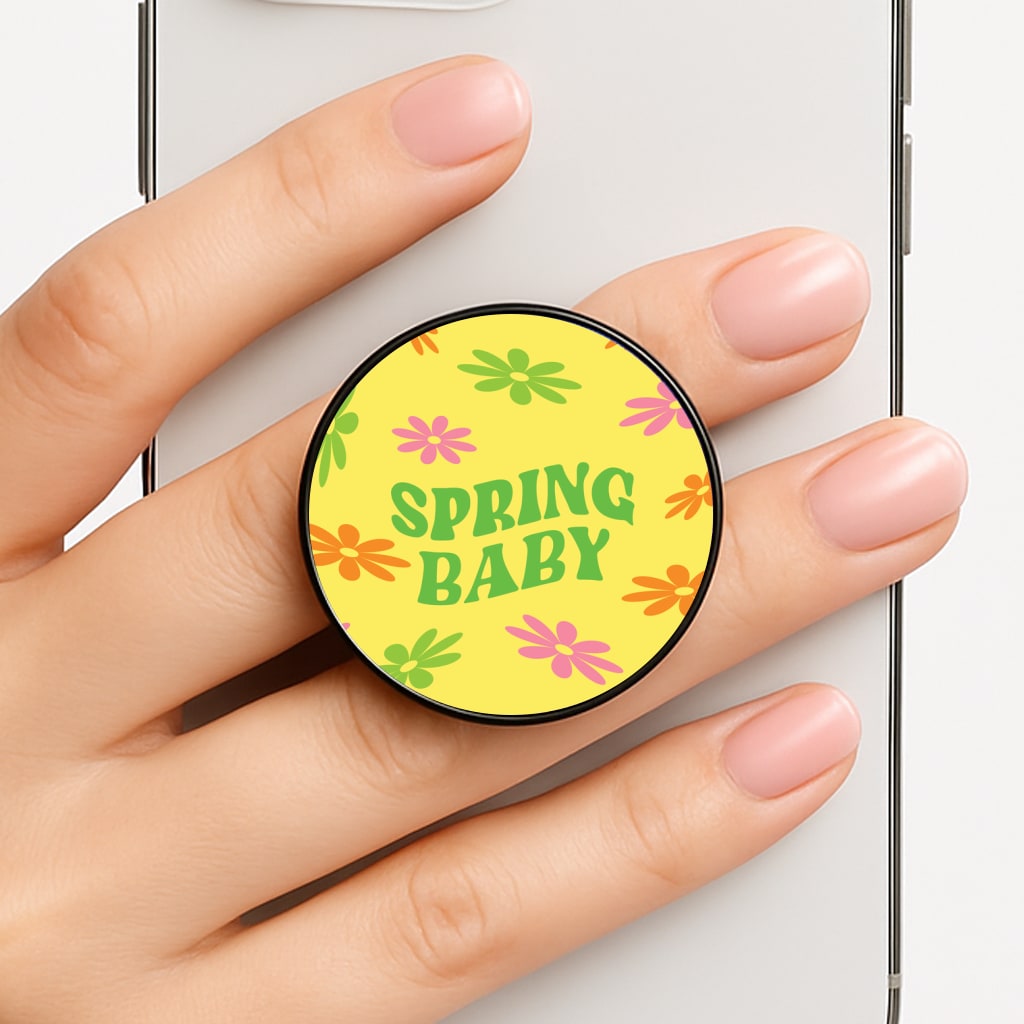 Spring Baby Retro Pattern FunGrip