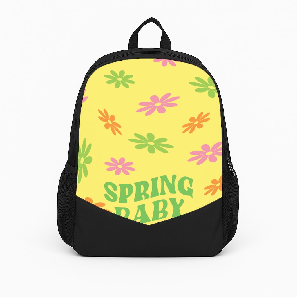 Spring Baby Retro Pattern Backpack