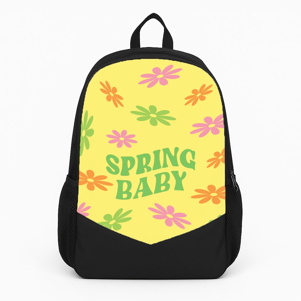 Spring Baby Retro Pattern Backpack