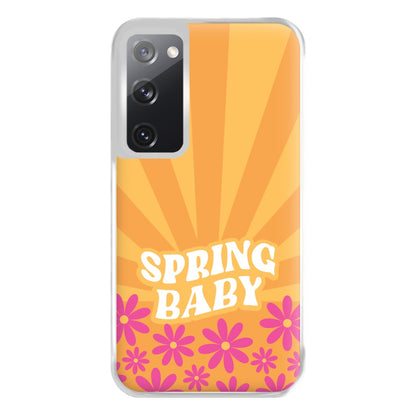 Spring Baby Retro  Phone Case for Galaxy S20FE