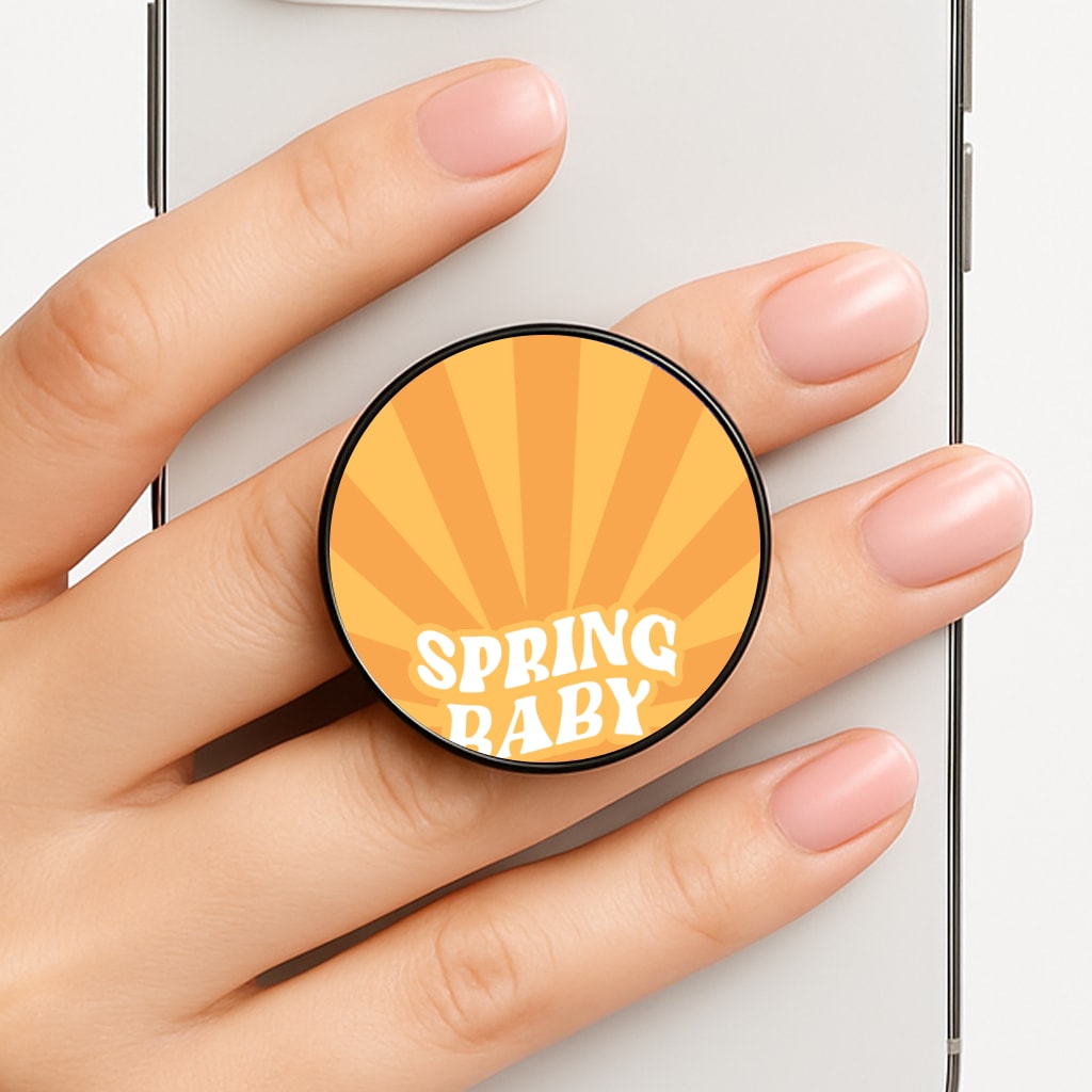 Spring Baby Retro  Phone Grip