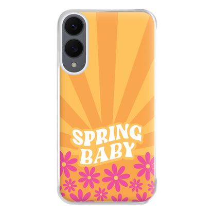 Spring Baby Retro  Phone Case for Galaxy S25 Edge
