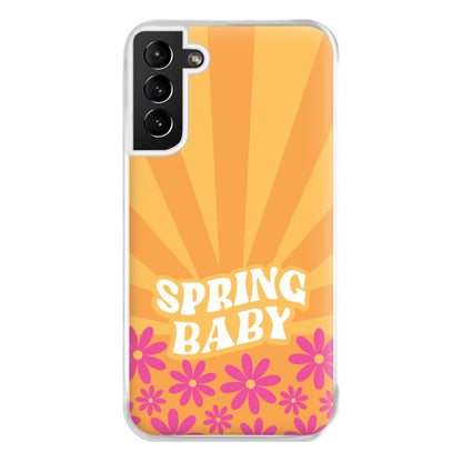 Spring Baby Retro  Phone Case for Galaxy S21 Plus