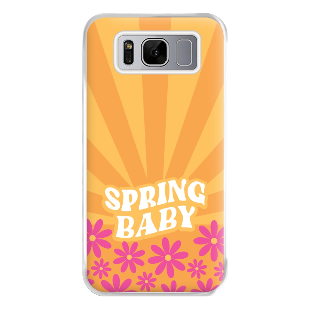 Spring Baby Retro  Phone Case for Galaxy S8 Plus