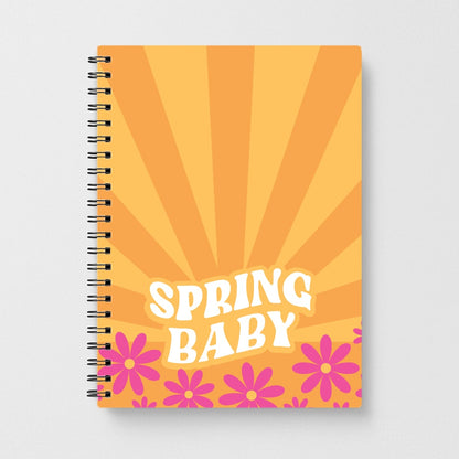Spring Baby Retro  Notebook