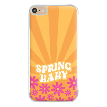 Spring Baby Retro  Phone Case for iPhone 6 Plus / 7 Plus / 8 Plus