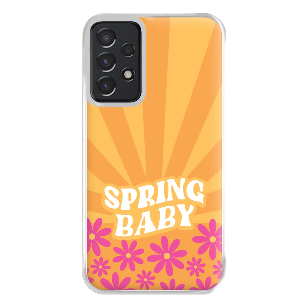 Spring Baby Retro  Phone Case for Galaxy A52 / A52s
