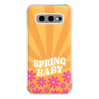 Spring Baby Retro  Phone Case for Galaxy S10e