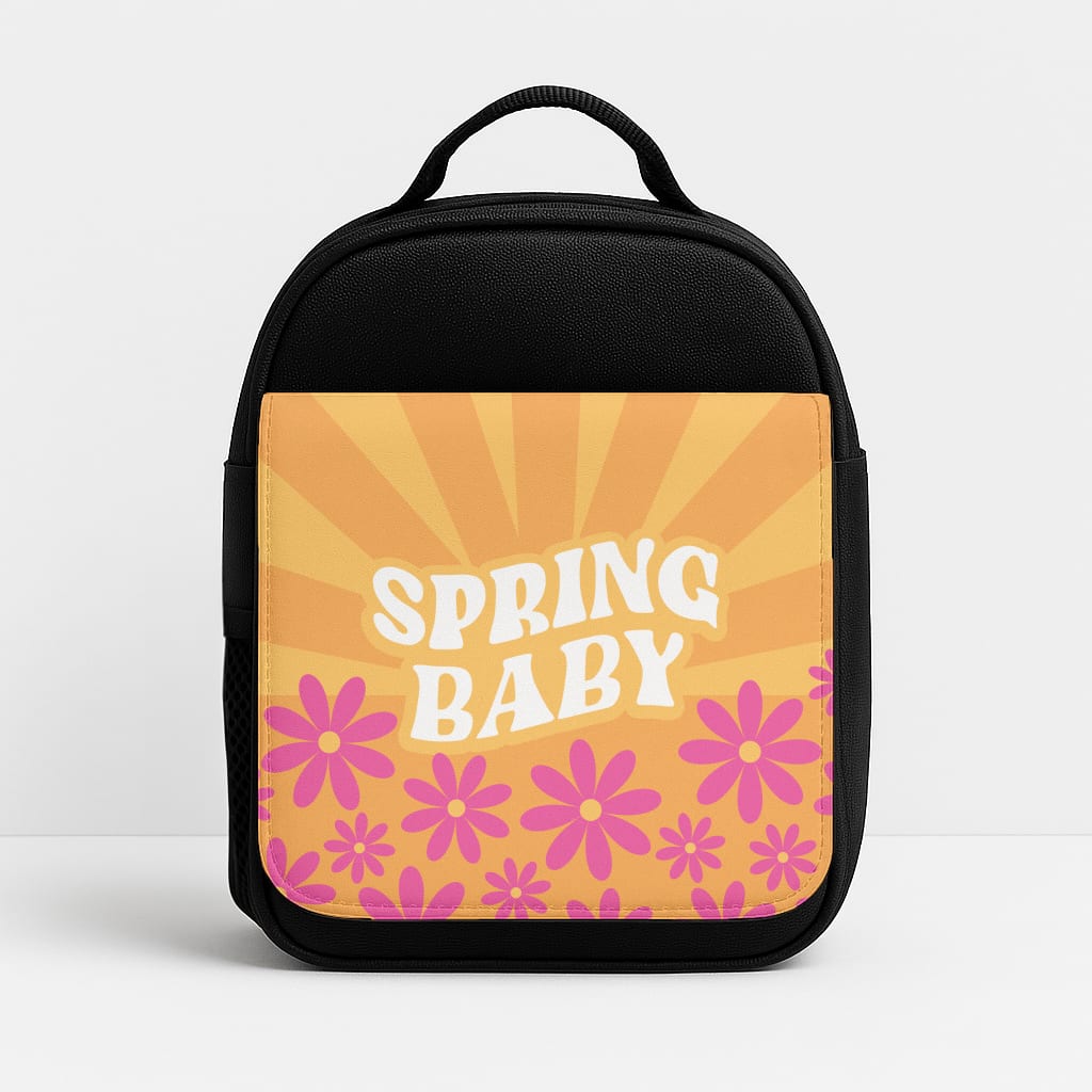 Spring Baby Retro  Lunchbox