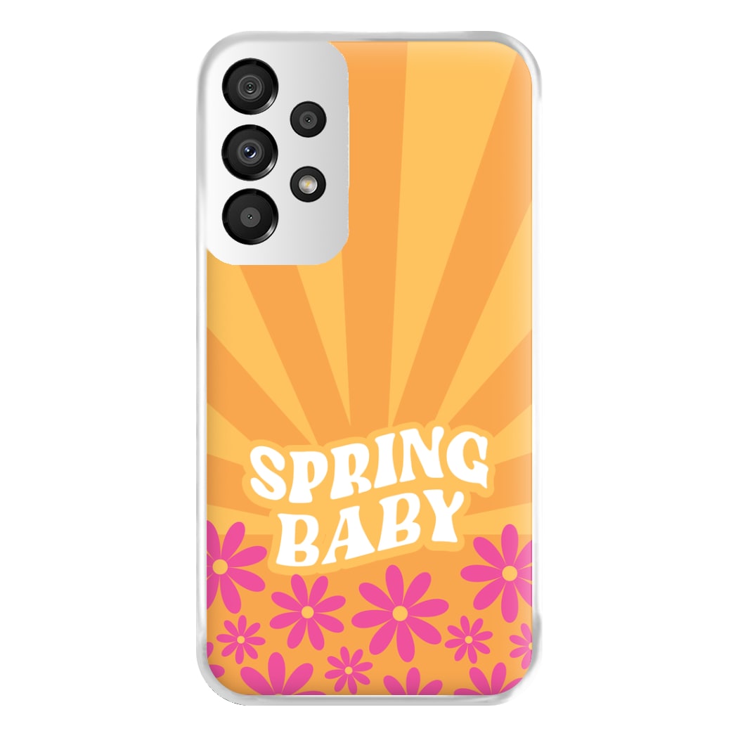 Spring Baby Retro  Phone Case for Galaxy A33