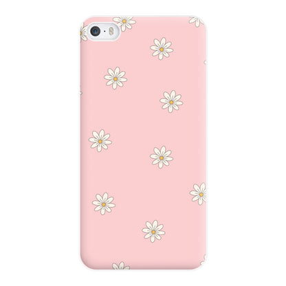 Dusty Pink Daisy Pattern Phone Case for iPhone 5 / 5s / SE 2016