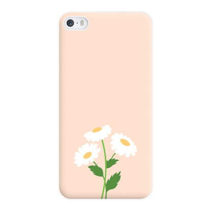 Peach And Dasies  Phone Case for iPhone 5 / 5s / SE 2016
