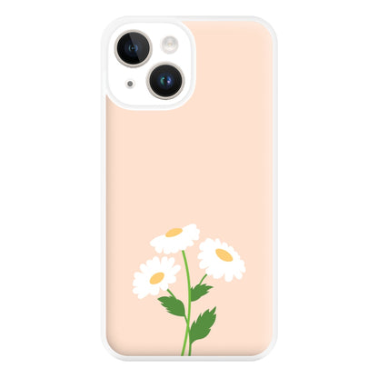 Peach And Dasies  Phone Case for iPhone 14