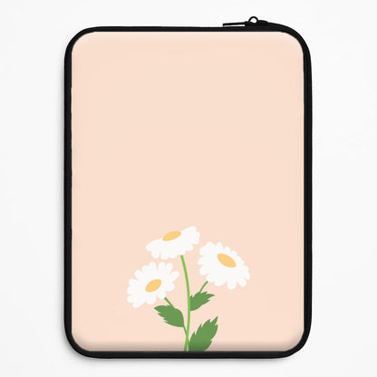 Peach And Dasies  Universal Laptop Sleeve