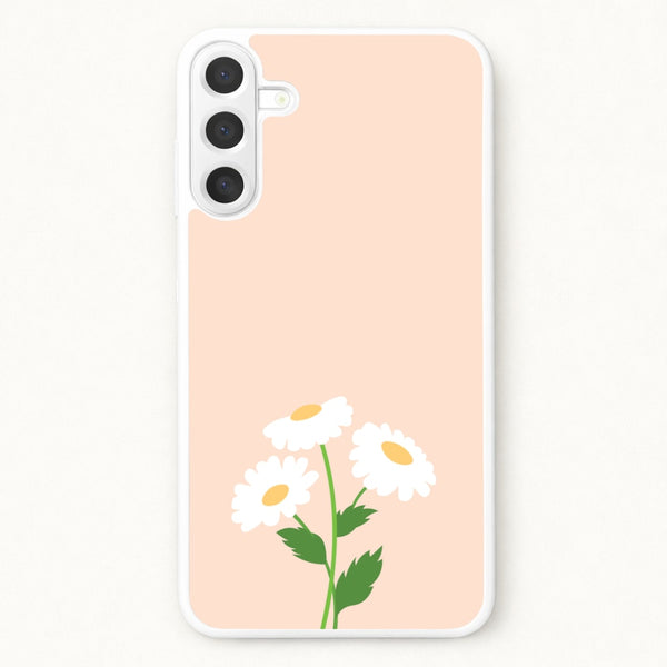 Peach And Dasies Phone Case for Galaxy A57