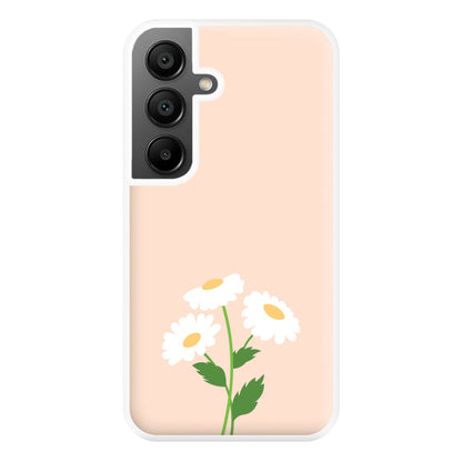 Peach And Dasies  Phone Case for Galaxy A56