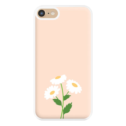 Peach And Dasies  Phone Case for iPhone 6 / 7 / 8 / SE