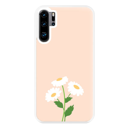 Peach And Dasies  Phone Case for Huawei P30 Pro