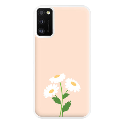 Peach And Dasies  Phone Case for Galaxy A41