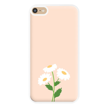 Peach And Dasies  Phone Case for iPhone 6 Plus / 7 Plus / 8 Plus