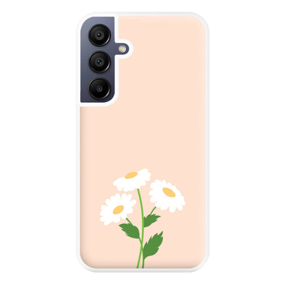Peach And Dasies  Phone Case for Galaxy A16
