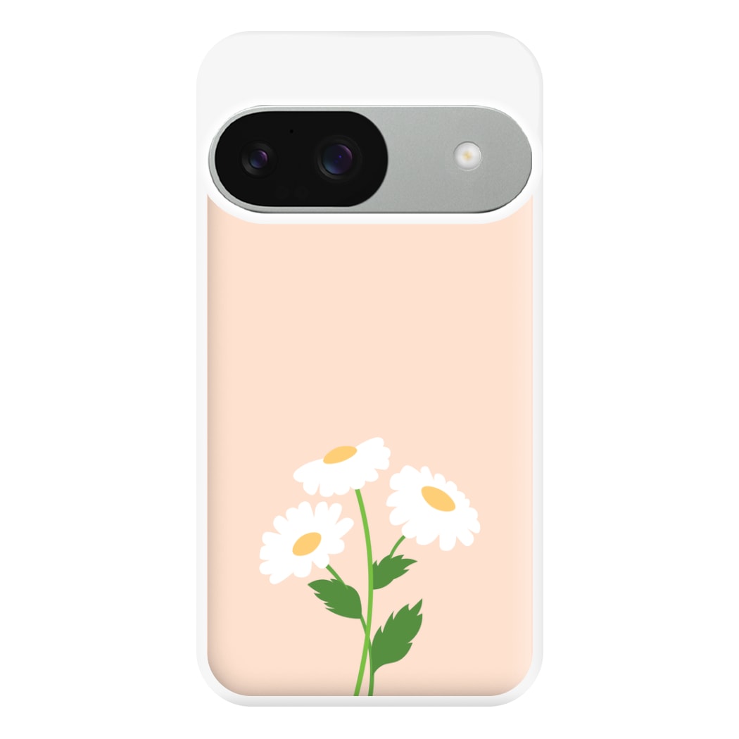 Peach And Dasies  Phone Case for Google Pixel 9 / 9 Pro