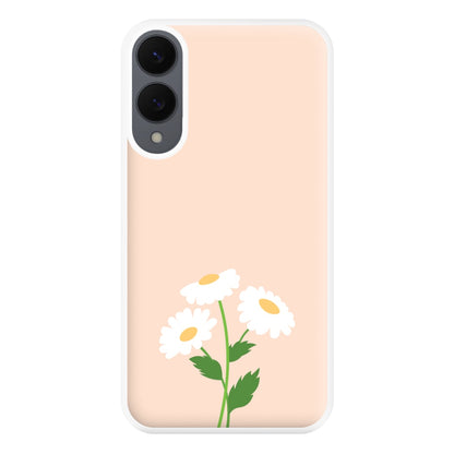 Peach And Dasies  Phone Case for Galaxy S25 Edge