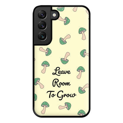 Leave Room To Go Mushroom Pattern Phone Case for Galaxy S22 Plus