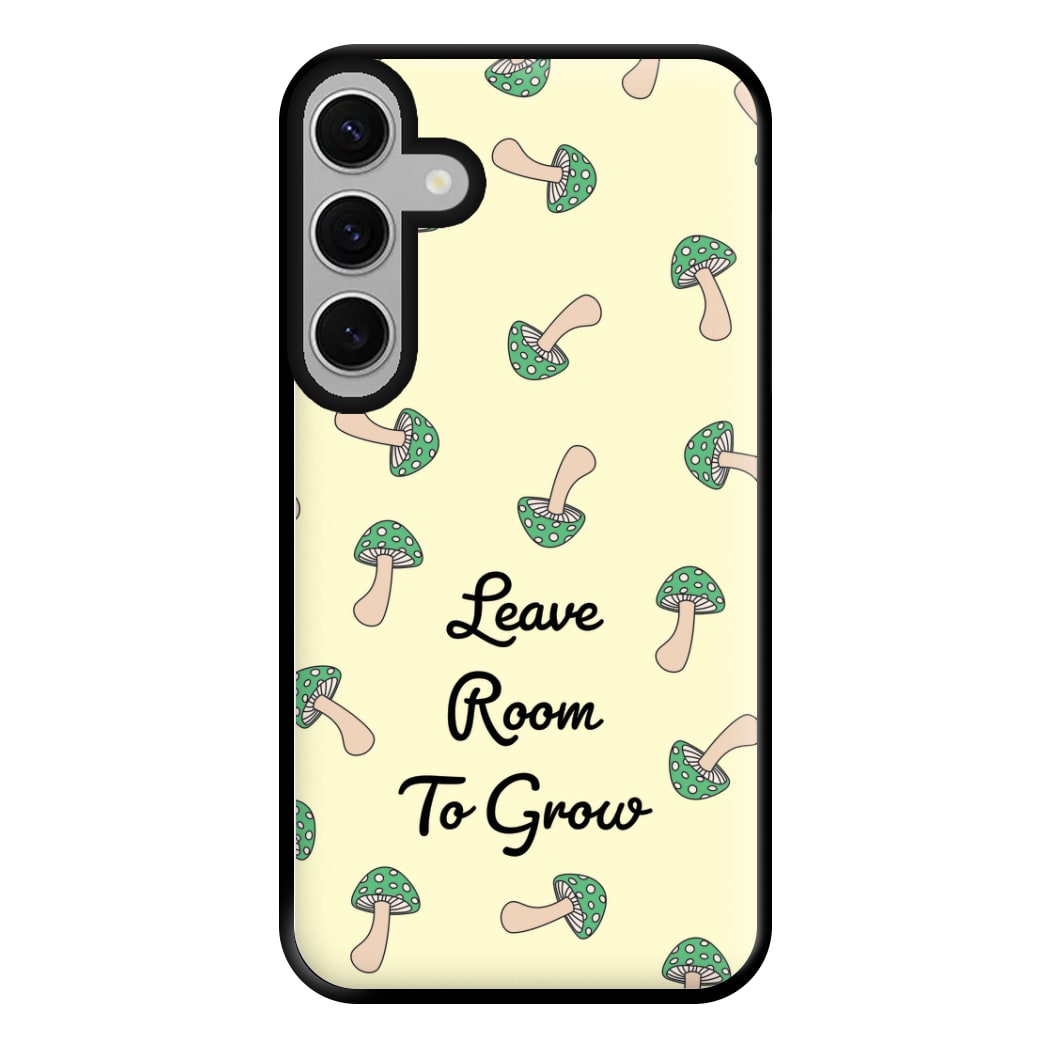 Leave Room To Go Mushroom Pattern Phone Case for Galaxy S24FE