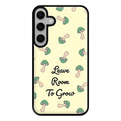 Leave Room To Go Mushroom Pattern Phone Case for Galaxy S24FE