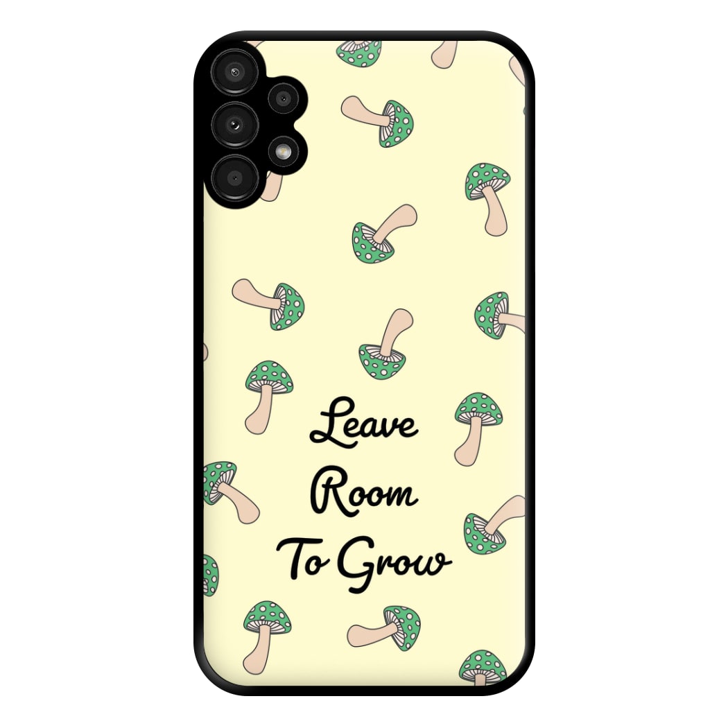 Leave Room To Go Mushroom Pattern Phone Case for Galaxy A13