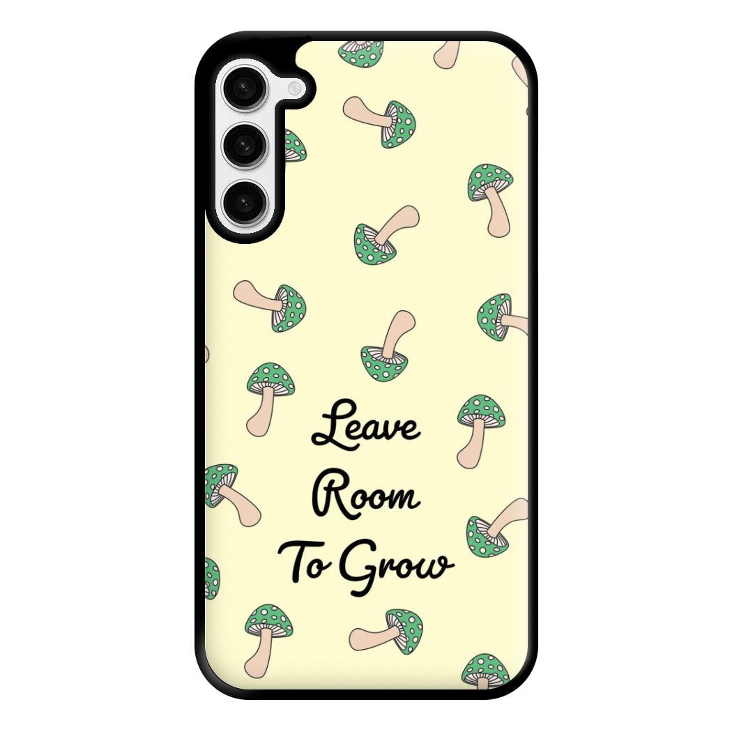 Leave Room To Go Mushroom Pattern Phone Case for Galaxy S23 Plus