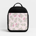 Cute bunny And Flowers Pattern Insulated Lunchbox