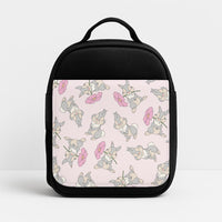 Cute bunny And Flowers Pattern Lunchbox