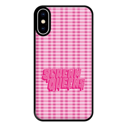 Plaid - Halloween Queens Phone Case for iPhone XS Max