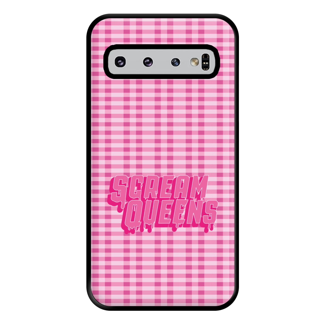 Plaid - Halloween Queens Phone Case for Galaxy S10 Plus