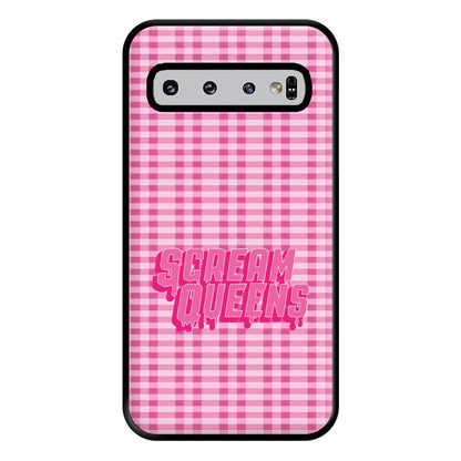 Plaid - Halloween Queens Phone Case for Galaxy S10 Plus