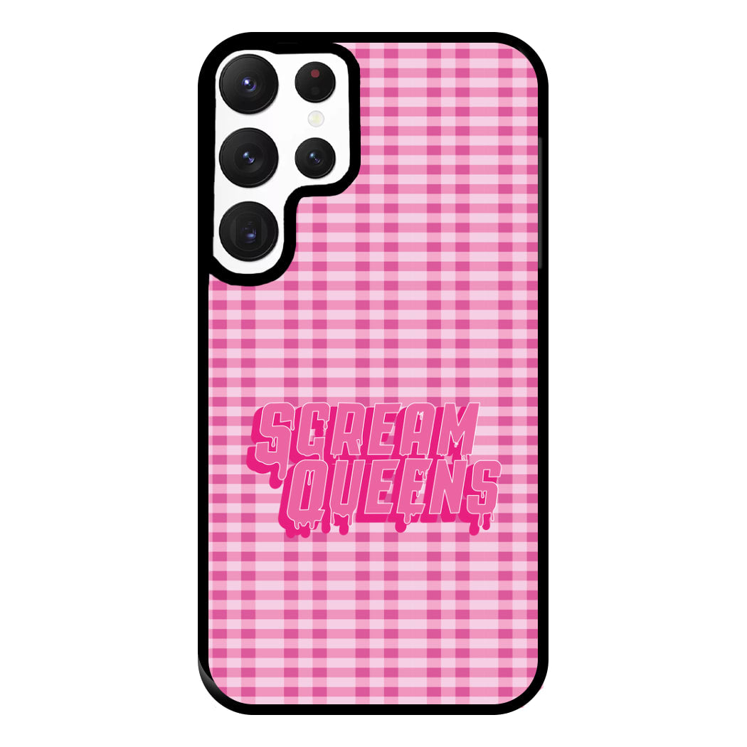 Plaid - Halloween Queens Phone Case for Galaxy S22 Ultra