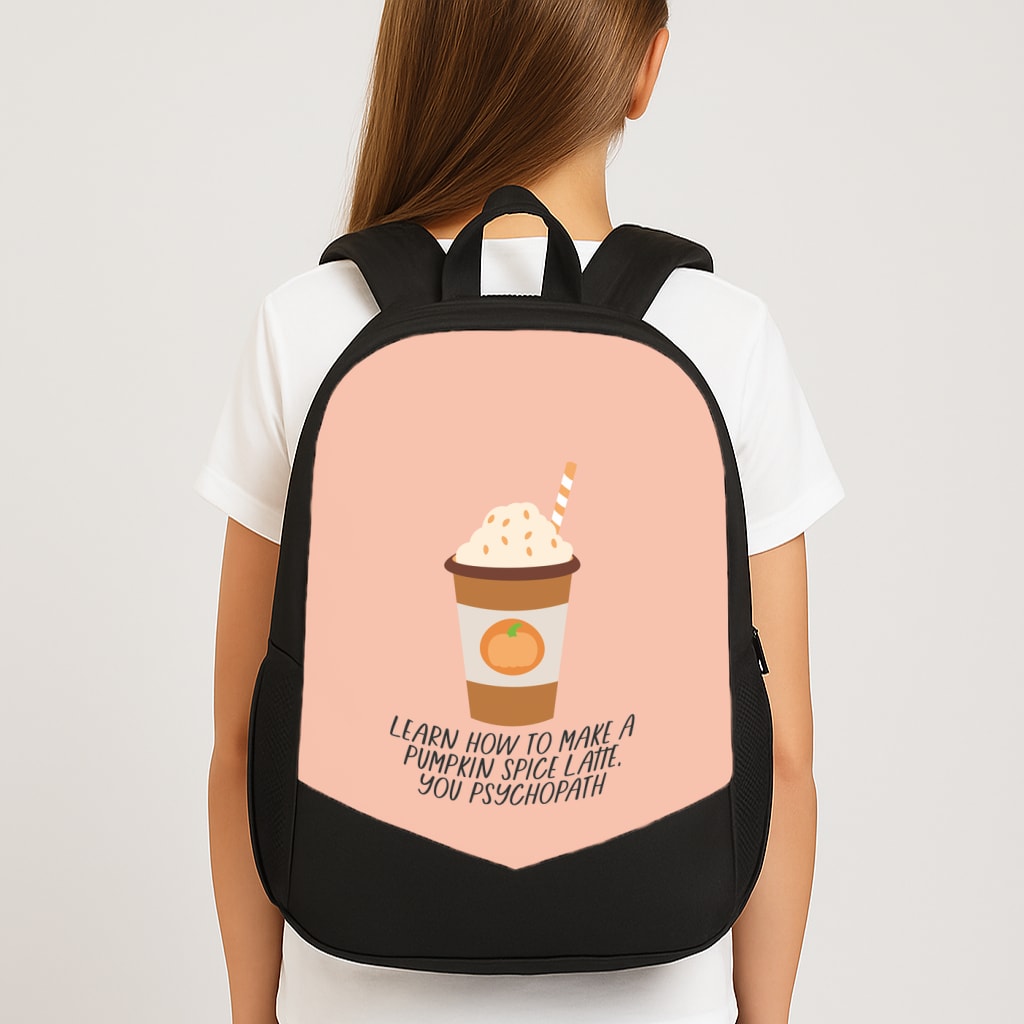 Learn How To Make A Pumpkin Spice Latte - Halloween Queens Backpack