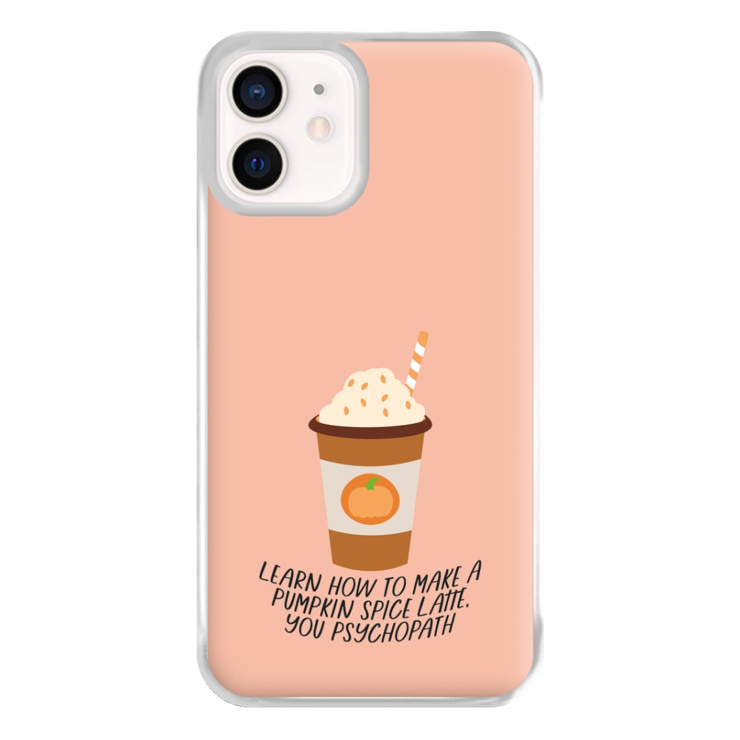 Learn How To Make A Pumpkin Spice Latte - Halloween Queens Phone Case for iPhone 12 Mini