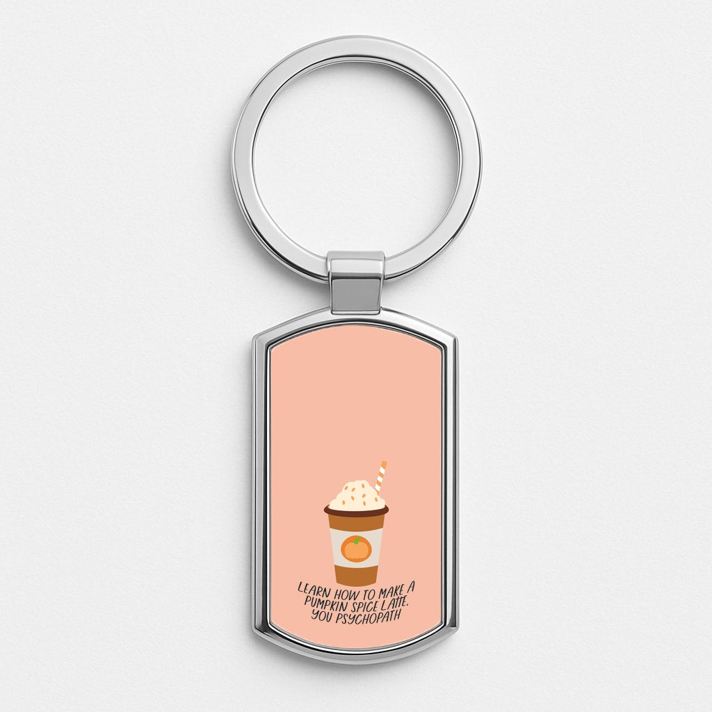 Learn How To Make A Pumpkin Spice Latte - Halloween Queens Luxury Keyring