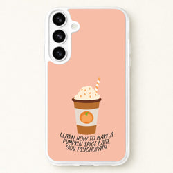 Learn How To Make A Pumpkin Spice Latte - Halloween Queens Phone Case for Galaxy S26